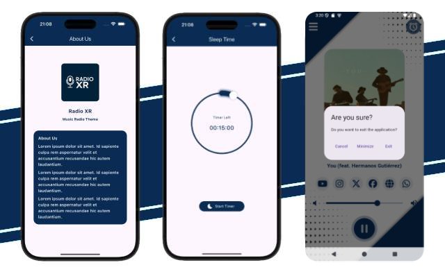Single Radio XR - Flutter Full App